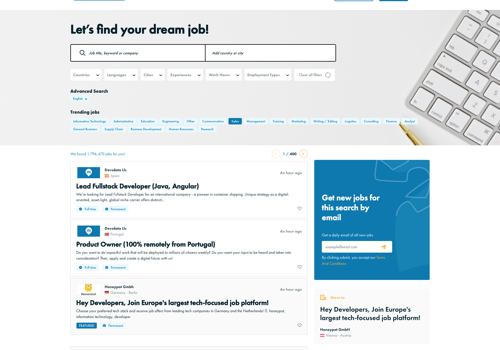 FYB Romania Projekt - JobsinNetwork