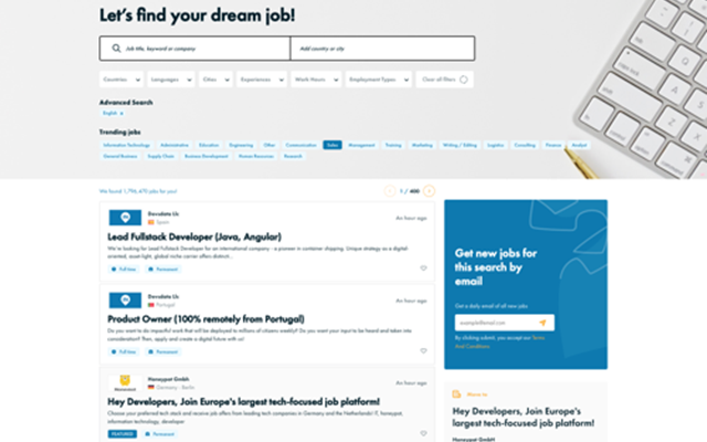 FYB Romania Projekt - JobsinNetwork