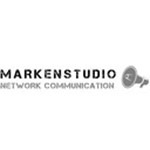 MARKENSTUDIO-Network Communication Logo