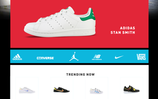 StormCIS 360 Identity Experience | Design in Focus Projekt - Foot Locker Kids-Portal