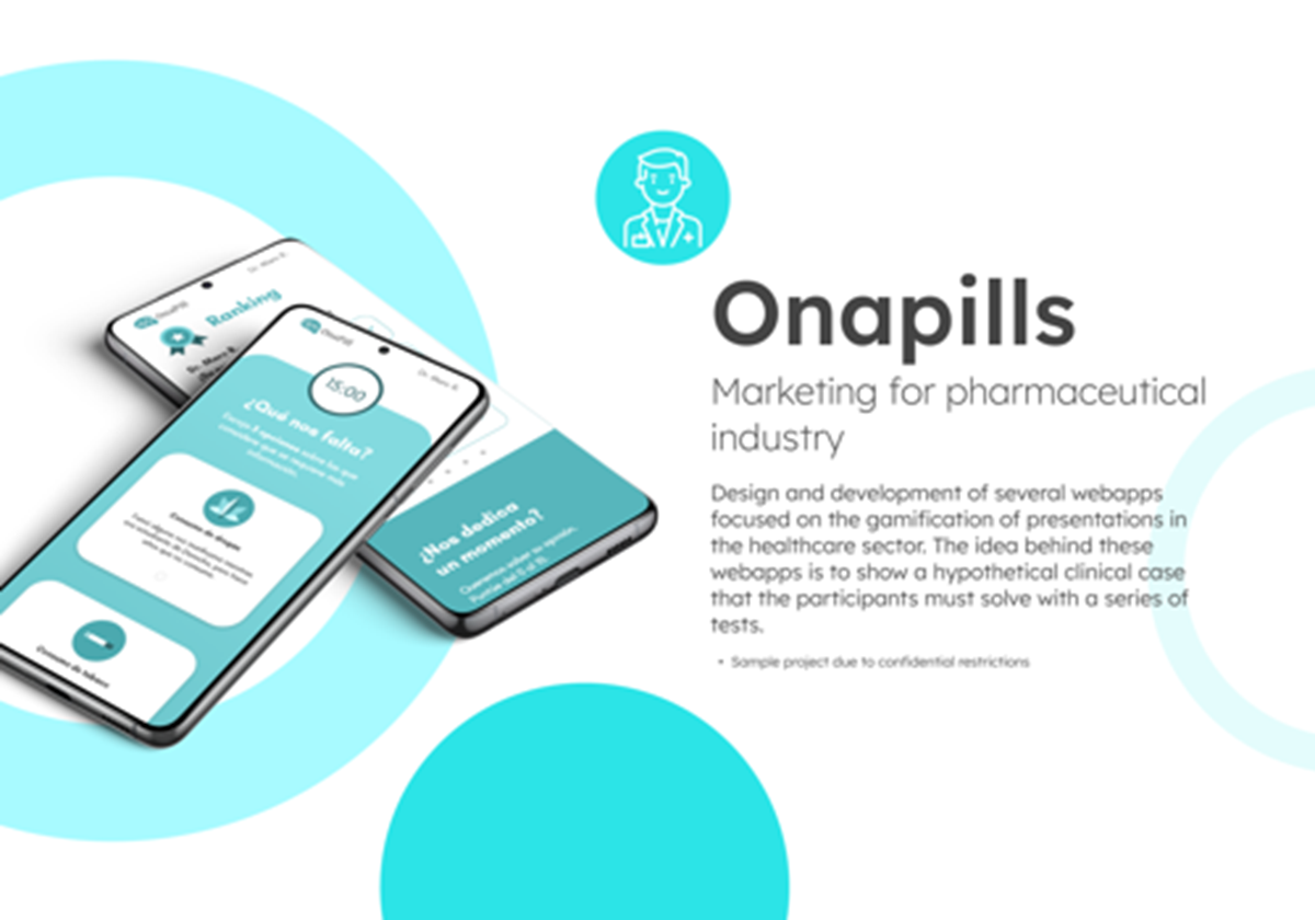 Onapills (Beispielprojekt aufgrund vertraulicher Einschränkungen) - 