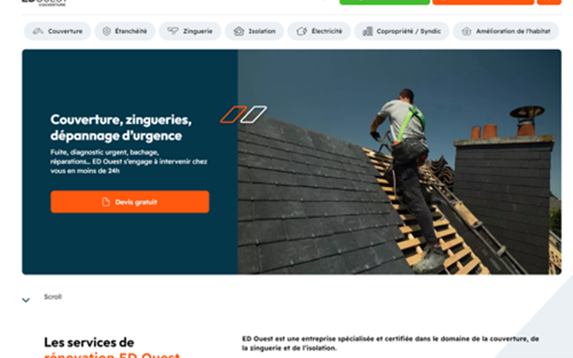 UpByWeb Projekt - SEO & SEA Ed Ouest